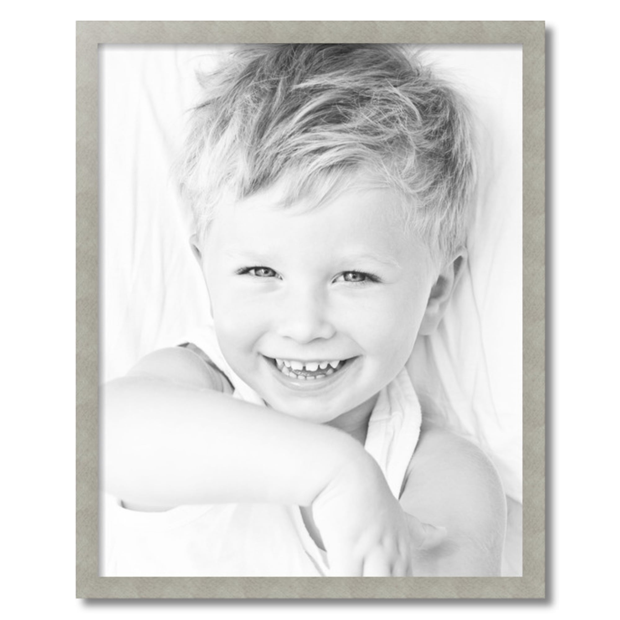 ArtToFrames 24" x 30" Classic Silver Picture Frame, 24x30 inch Gray MDF Poster Frame (WOM-4499), 5 Pack