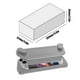 thumbnail image 3 of Funda Protectora A Prueba Golpes para Consola Juegos ROG Ally (gris), 3 of 4