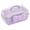 Purple, variant on Slccxzc Multi-layer Hairpin Organizer Cute Jewelry Case 3 Layer Multipurpose Storage Box for hair Accessories Medicine Craft