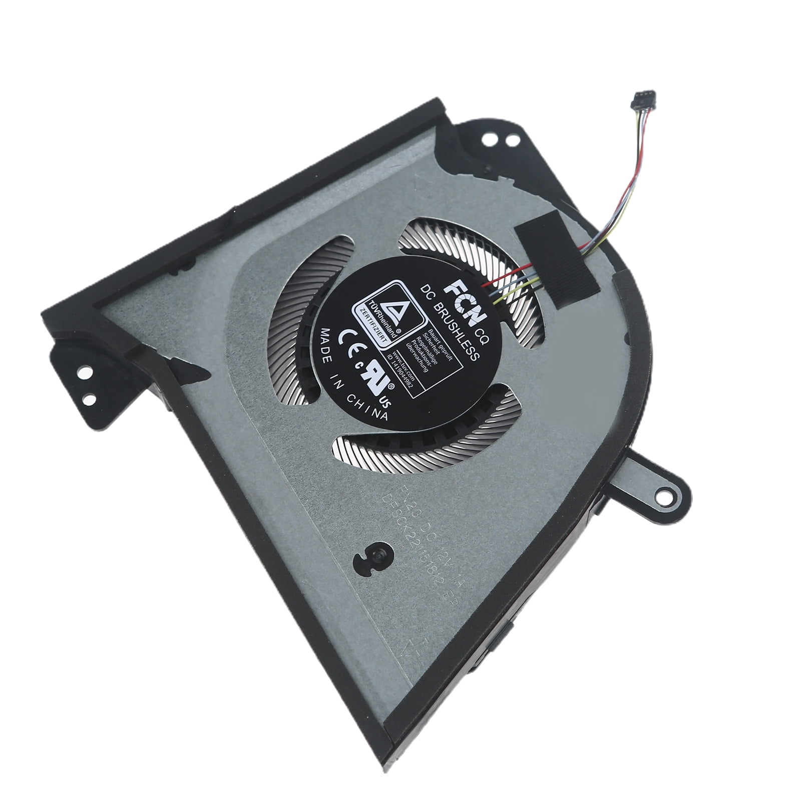 WINDLAND CPU GPU Cooling Fan Laptop Cooler Portable Heatsink Fan 12V 1A 4pin Radiator