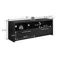 thumbnail image 6 of Convenience Concepts Newport Marbella TV Stand with Cabinets and Shelves for TVs up to 65 Inches, 6 of 7