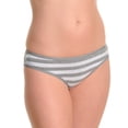 thumbnail image 3 of Angelina Cotton Bikini Panties with Rhinestone Kiss Design (12-Pack), 3 of 5