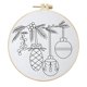 thumbnail image 1 of Kit Práctica Puntada Bordado Navidad Con Patrón E Instrucciones para Principiantes Aro Hilos Colores Y Agujas Suministros, 1 of 9