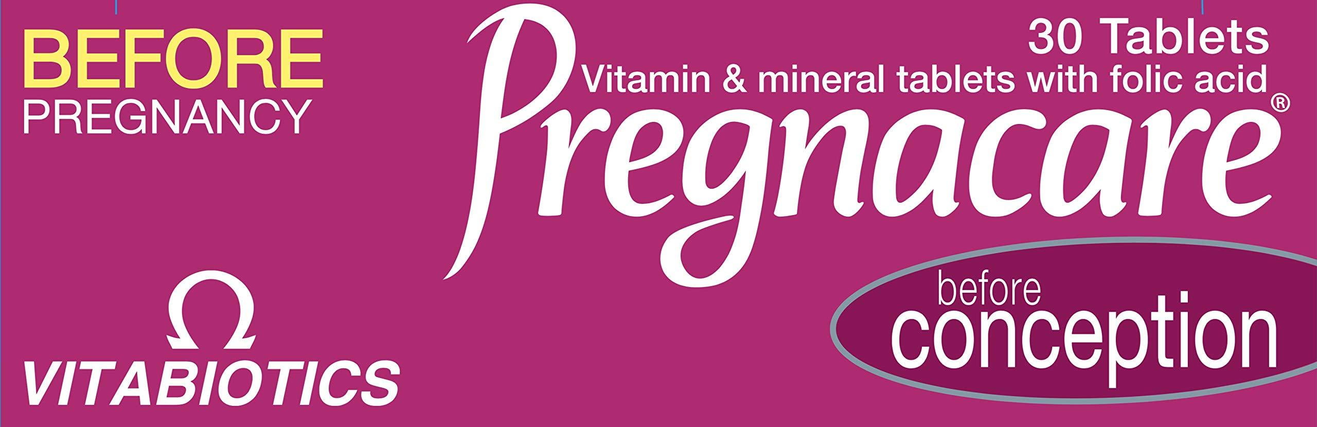 Vitabiotics Pregnacare Before Conception 30 Tablets Walmart Com Walmart Com