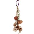 thumbnail image 3 of Natural Wooden Foraging Toy Hanging Bird Toy Pet Bird Foraging Chewing Toy for Cage, 3 of 8