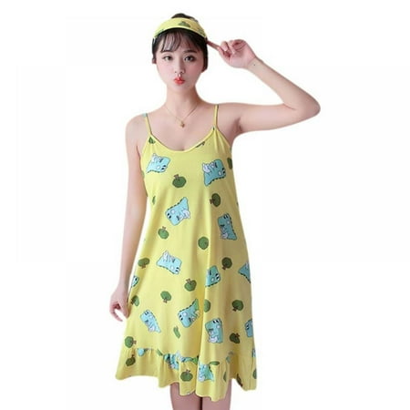 

Hazel Tech New Women s Pajamas Sling Nightdress Sleep Casual Wear M~2XL