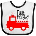thumbnail image 3 of Inktastic Future Firefighter Cute Red Firetruck Boys or Girls Baby Bib, 3 of 4