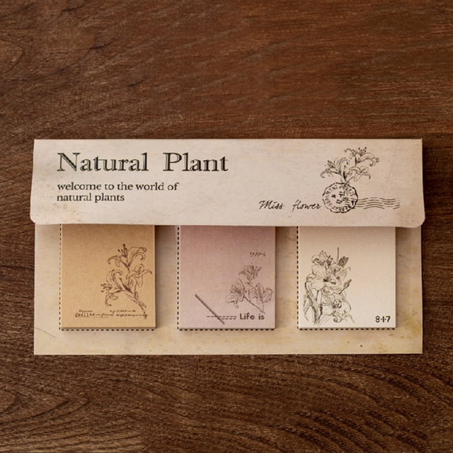 Flor Planta Material Papel Scrapbooking DIY Retro Material Papel (Estilo F)