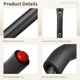 thumbnail image 4 of 4 PCS Garage Storage Ladder Hooks, 9.8 in Wall Mount Utility Hooks, Heavy Duty Carbon Steel Storage Hangers with EVA Padding, Garage Wall J Hooks for Ladders Bikes Tools Holds up to 100 lbs, 4 of 6