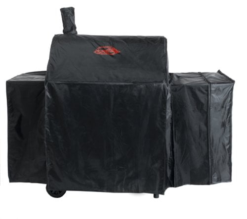 Fits 2121 Char-Griller 5555 Grill Cover 2828 and all Smokers Black 