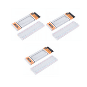 Pack of 3, 830 Points Solderless Breadboard for Arduino Proto Shield Distribution Connecting Blocks