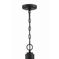 thumbnail image 6 of 50524-FB-WG Craftmade Lighting Bolden - Four Light Chandelier in Transitional Style - 23 inches wide by 22 inches high-Flat Black Finish-White/Frost, 6 of 13
