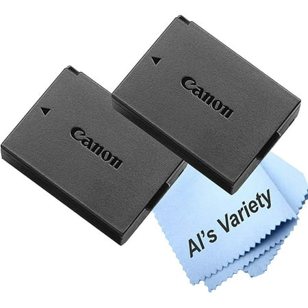 2-Pack Canon LP-E10 Lithium-Ion Battery Pack for Canon Eos Rebel T3, T5, T6, T7 Bulk Packaging