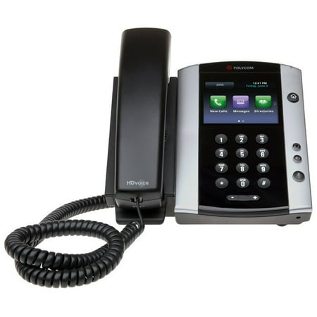 Polycom VVX 501 IP Phone - Cable - Wall Mountable, Desktop - 12 x Total Line - VoIP - Speakerphone - 2 x Network (RJ-45) - USB - PoE Ports - Color - SIP, SDP, LDAP, DHCP, SNTP, LLDP-MED, RTP,