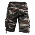 thumbnail image 3 of Bermuda Shorts Hombre Suelto Casual Verano Playa Camuflaje, 3 of 6