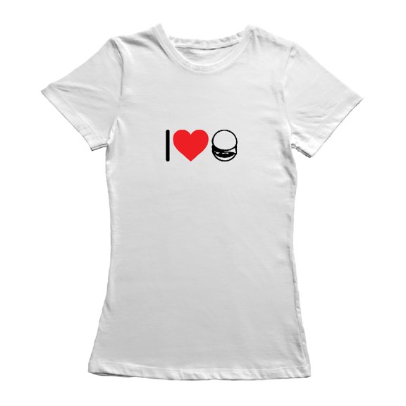 I Heart Burger Graphic Women's T-shirt
