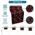 thumbnail image 6 of Christmas Red Green Classic Buffalo Plaid Snowflake Pattern Table Runner, Kitchen Table Runners Dress Scarves for Table Decorations Party/Restaurant/Indoor Outdoor Use, 13x36in, 6 of 9