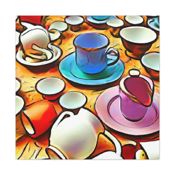 Fauvism: Tea Cups - Canvas
