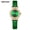 Leather Green _ Rose Golden Gr, variant on Classic Ladies Watch – Fashionable Waterproof Build and Dual Strap Options