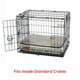 thumbnail image 4 of Cama Ortopédica para Perro Brindle Negro Carbón con Memory Foam y Cubierta de Velvetón Extraíble, 4 of 6