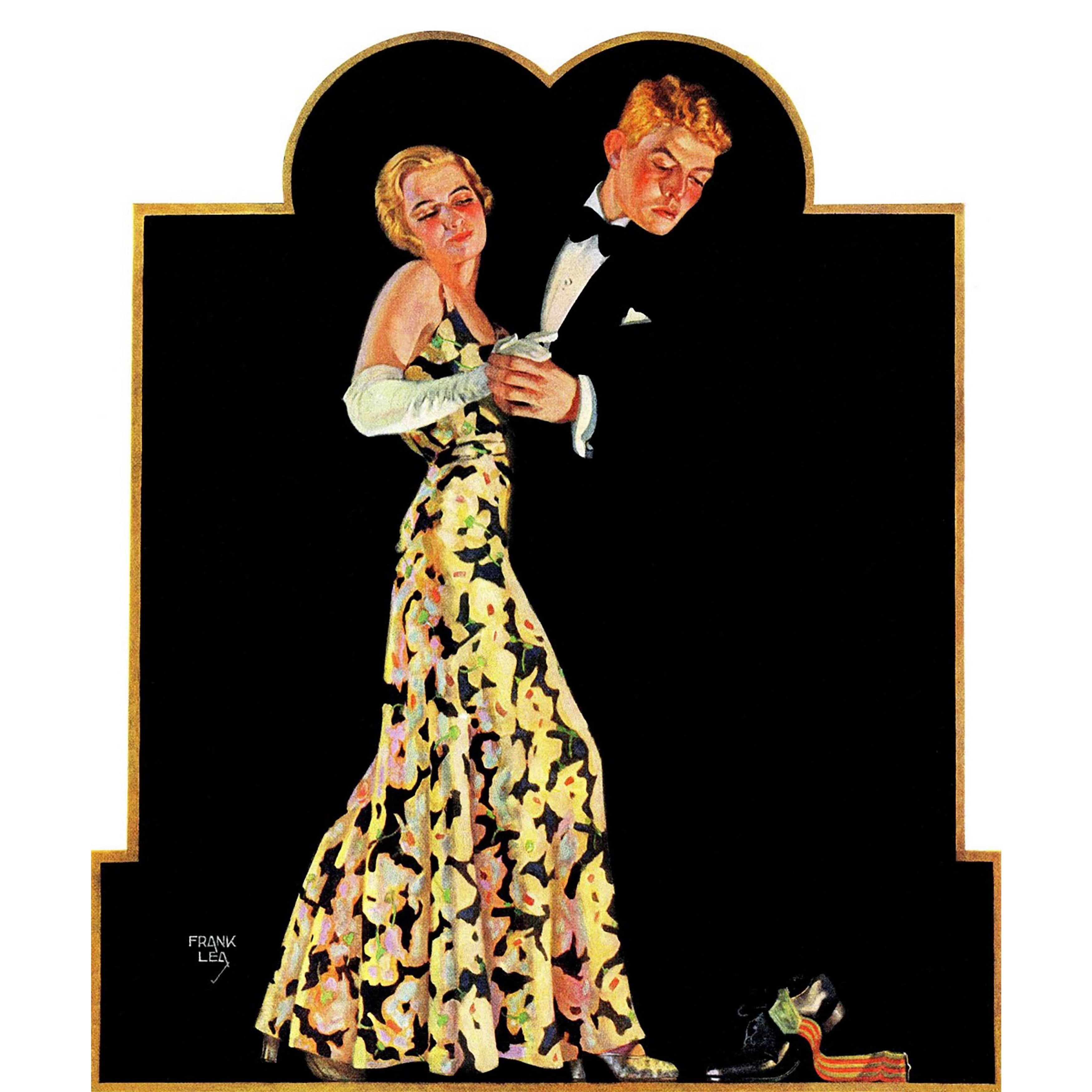 Marmont Hill "Lost Suspender" by Frank Lea Painting Print on Canvas