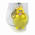 thumbnail image 2 of Plush Sleeping Baby Toy Keychain Decorations Accessories Backpack Pendant Soft & Cute for Kids Girls 5.5inch High, 2 of 6