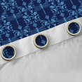 thumbnail image 4 of Feelyou Blue Mandala Damask Curtains Pack of 2 (42x84 Each), Dragonfly Curtains Blackout, 4 of 6
