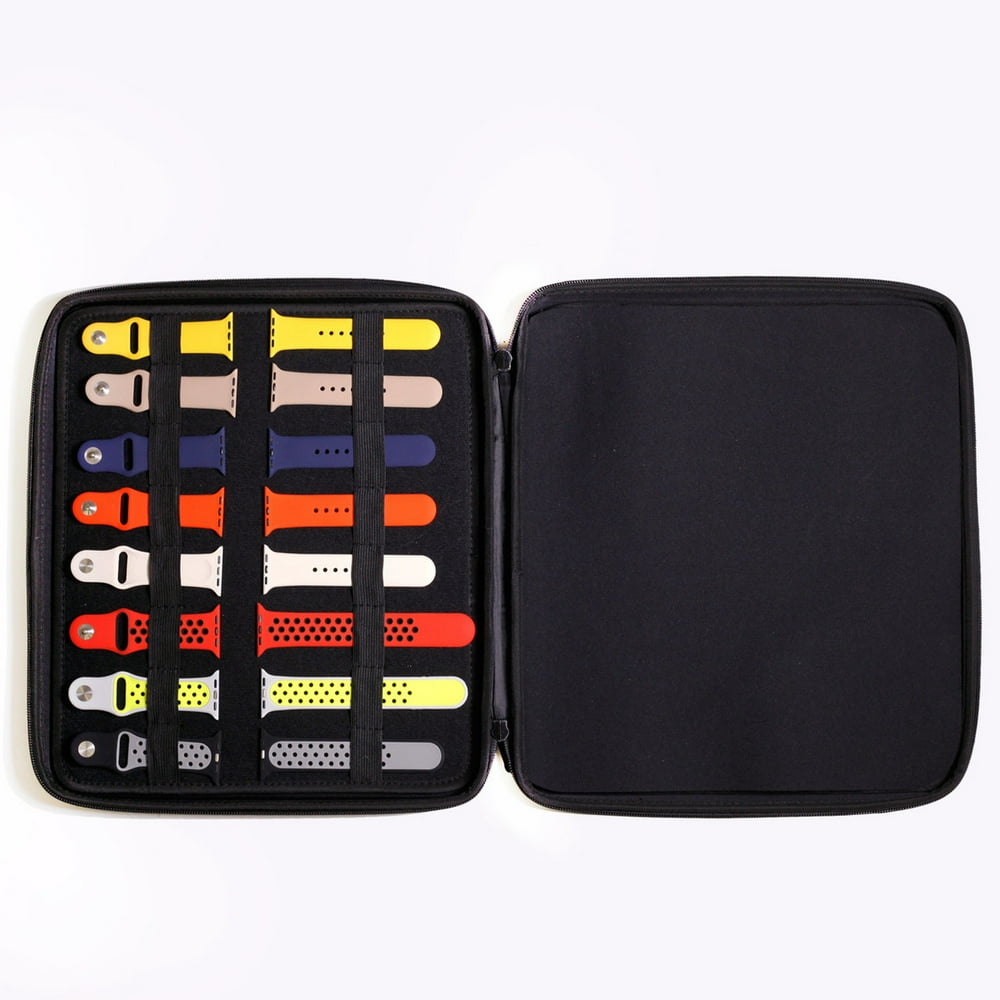 Tech Swiss Watch Band Storage Portfolio For Apple Watch Bands