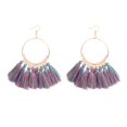 thumbnail image 1 of Sonducket Pendientes de borla grande bohemio a la moda para mujer 2020, pendientes colgantes de gota con flecos grandes a la moda, joyería Ropa, zapatos y accesorios Miscelánea color azul mixto Sonducket PS11469-06, 1 of 1