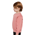 thumbnail image 2 of Rabbit Skins Toddler Fleece Crewneck Sweatshirt, Soft & Durable Kids Sweatshirt, Mauvelous,5/6, 2 of 5