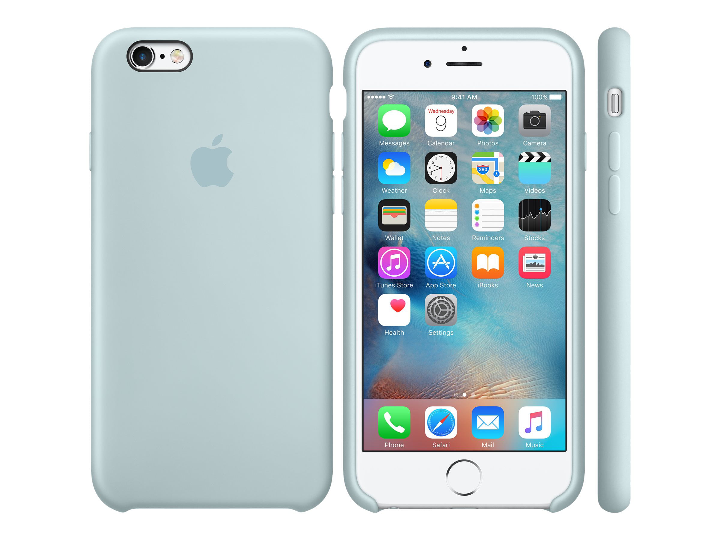 Apple Silicone Case for iPhone 6s - Mint - Walmart.com