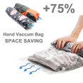 thumbnail image 4 of Clothes Compression Storage Bag Hand Roll Clothes Vacuum Bag Packing Bag Travel - Sfygv, 4 of 5