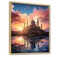 thumbnail image 2 of Designart "Islam Art Mosque form IV" Religion & Spirituality Floater Framed Wall Decor, 2 of 7