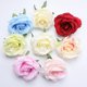 thumbnail image 4 of Cabeza de rosa artificial, accesorio de decoración para bodas, mezcla de colores, 4 of 8
