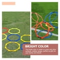 thumbnail image 3 of Raindrops 4Pcs Agility Rings for Soccer Practice Equipment Yellow Color for Speed Training, 3 of 8