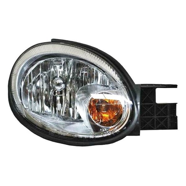 Faro Principal TYC Neon 2004 A 2005 Dodge LADO PASAJERO Fondo cromado