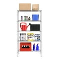 thumbnail image 5 of Furniture of America Mio Chrome 5-Tier Metal Shelf NSF Certified Commercial, 5 of 23