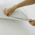 thumbnail image 5 of FeelAtHome Pillow Protector: Zippered Pillow Covers for Restful Sleep, Standard, White, 4 pk, 5 of 14