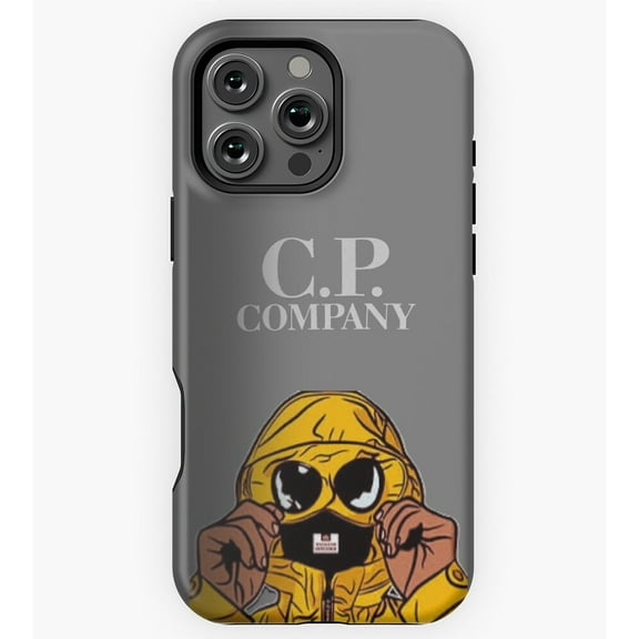 CP Company Inspired Design GA1286 Phone Case for iPhone 11 to 17 Pro Max