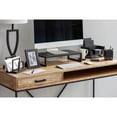 thumbnail image 3 of Realspace® Acadia Wood/Metal Monitor Stand, 4-1/2"H x 21-1/2"W x 10"D, Black, 3 of 6