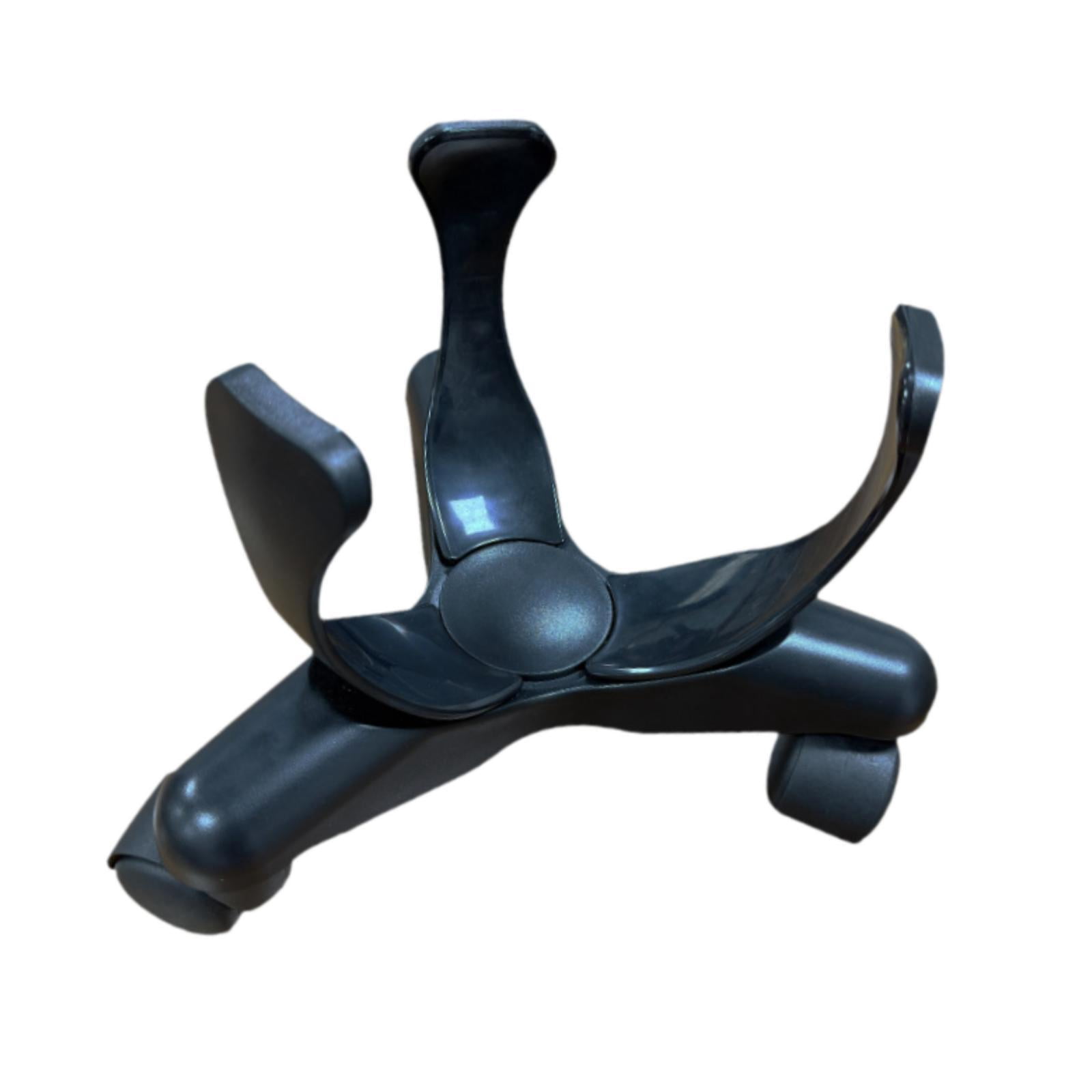 harayaa Low Center Dribbling Sliding Clamp Improve Skills Professional with 360 degree Casters Basketball Training Equipment Flexible Clamp Black
