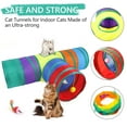 thumbnail image 2 of Semfri 22pcs T-Type Interactive Cat Tunnel Toy Set-Colorful for Kittens, Puppies, Rabbits,Guinea Pigs, 2 of 8