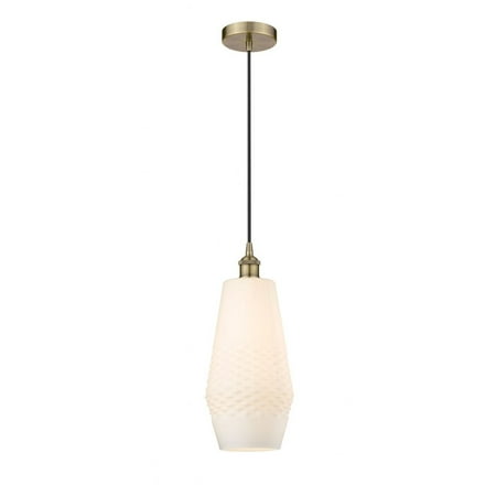 

Innovations Lighting - Windham - 5W 1 LED Cord Hung Mini Pendant In Industrial