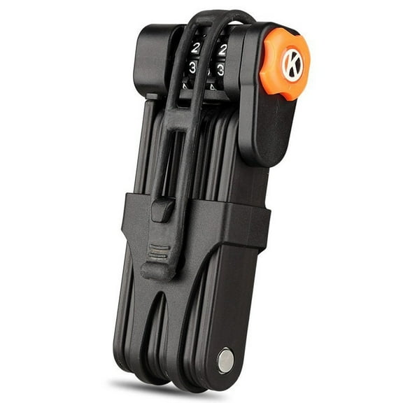 BAMILL Bicycle lock Folding bicycle lock password 4 digit password anti-cut anti-theft