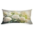 thumbnail image 4 of Pillow Case Plush Pillow Design White Hydrangea Bush Painting Case standard size/King size/Queen size Bed Pillow Pillowcases, 4 of 9
