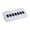 White, variant on Christmas Gift Mini 15 Key Electric Keyboard Piano for Kids - Palm Musical Instrument Toy with Colored Lights, Early Educational Instrument Toy Keyboard Piano for 3-8 Girls and Boys