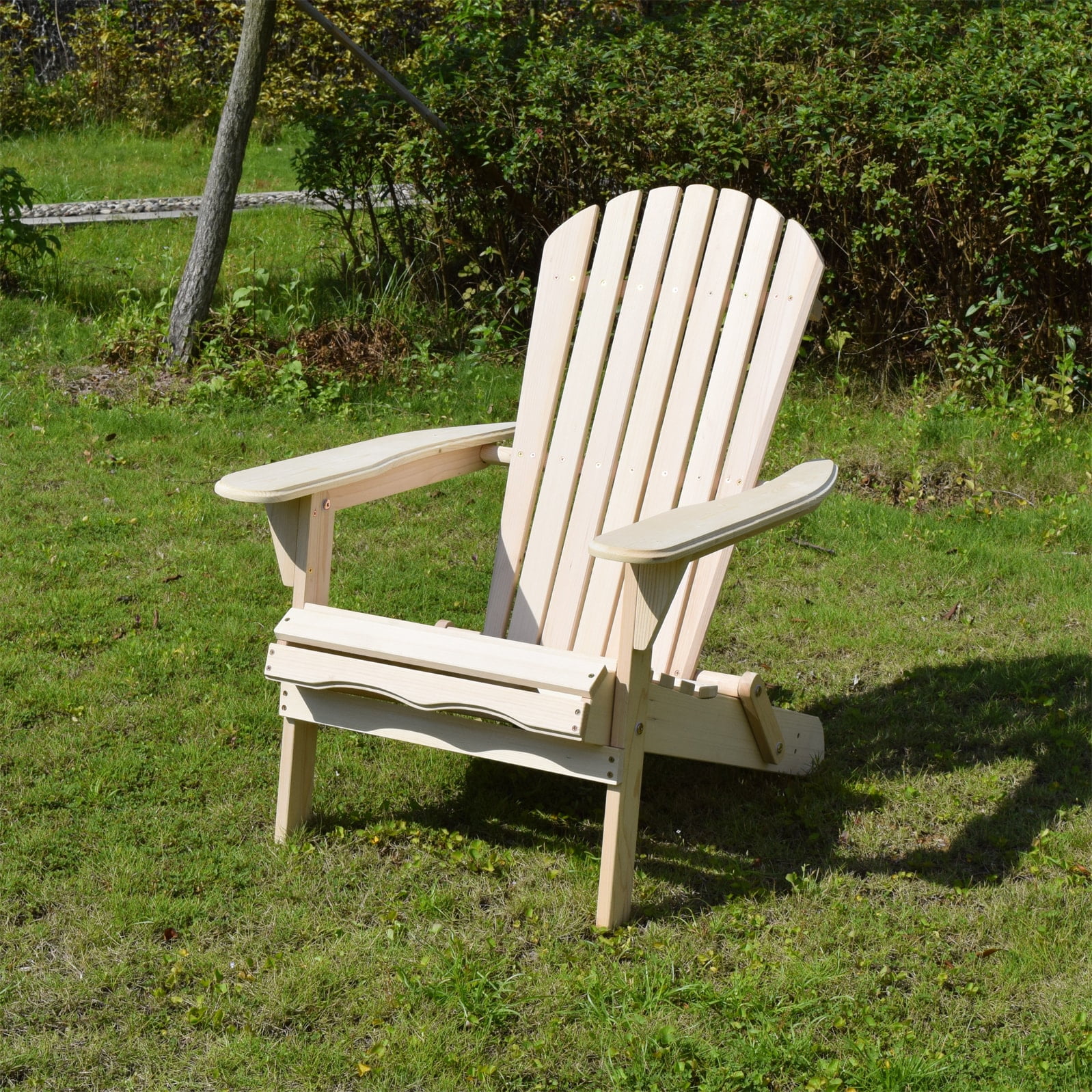 Foldable Adirondack Chair Kit - Walmart.com - Walmart.com