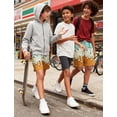 thumbnail image 4 of Lanbubble Boys Athletic Groundwork Performance Shorts Kids Mesh Breathable Quick Dry Stretch Basketball Active Sweat Shorts for 7-14 Years, 4 of 8