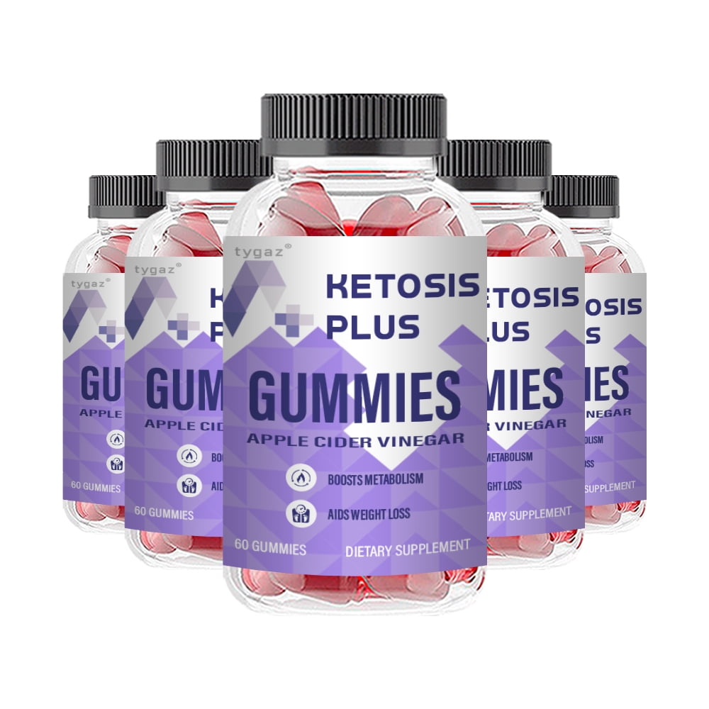 (5 Pack) KetosisPlus Ketosis Plus Apple Cider Vinegar Gummies