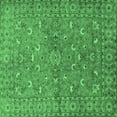thumbnail image 1 of Ahgly Company Indoor Square Persian Emerald Green Traditional Area Rugs, 7' Square, 1 of 4